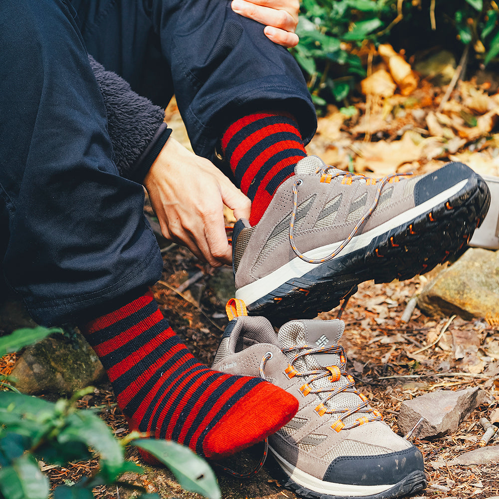 Unisex Heavyweight Crew Hiking Socks (NGCH0001) Na Giean Official Store